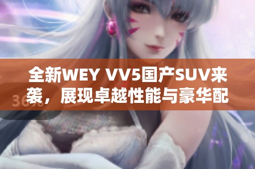 全新WEY VV5国产SUV来袭，展现卓越性能与豪华配置