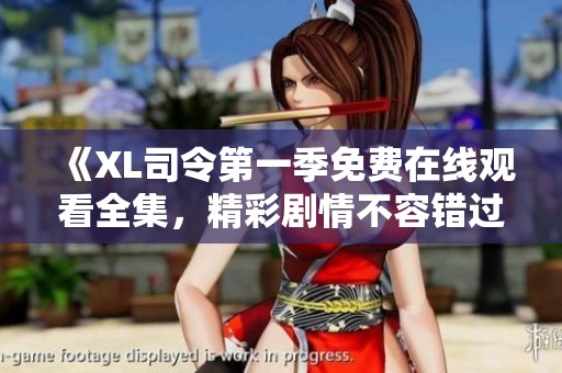 《XL司令第一季免费在线观看全集，精彩剧情不容错过》