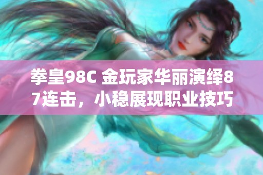 拳皇98C 金玩家华丽演绎87连击，小稳展现职业技巧与操作魅力