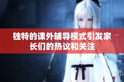 独特的课外辅导模式引发家长们的热议和关注