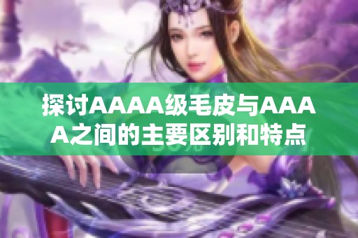 探讨AAAA级毛皮与AAAA之间的主要区别和特点