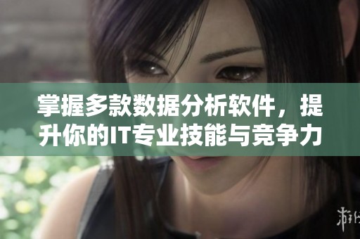 掌握多款数据分析软件，提升你的IT专业技能与竞争力