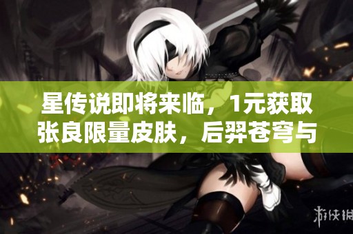 星传说即将来临，1元获取张良限量皮肤，后羿苍穹与你共享荣耀