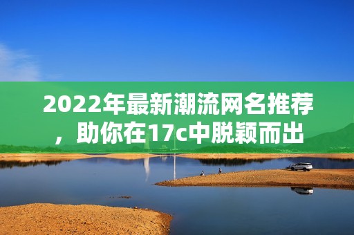 2022年最新潮流网名推荐，助你在17c中脱颖而出