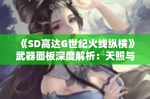 《SD高达G世纪火线纵横》武器面板深度解析：天照与君王异端对比分析