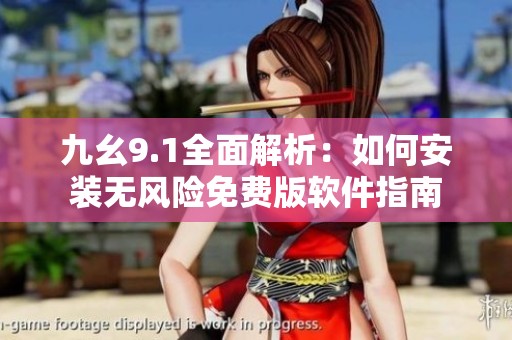 九幺9.1全面解析：如何安装无风险免费版软件指南