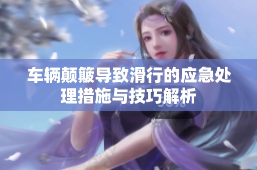 车辆颠簸导致滑行的应急处理措施与技巧解析