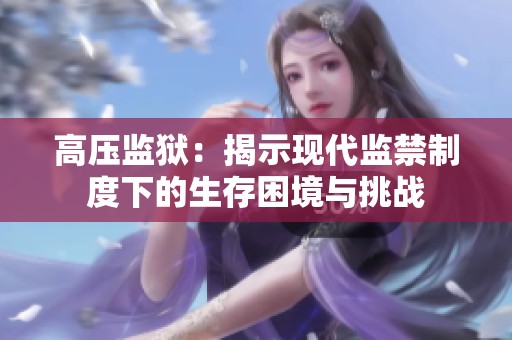 高压监狱：揭示现代监禁制度下的生存困境与挑战