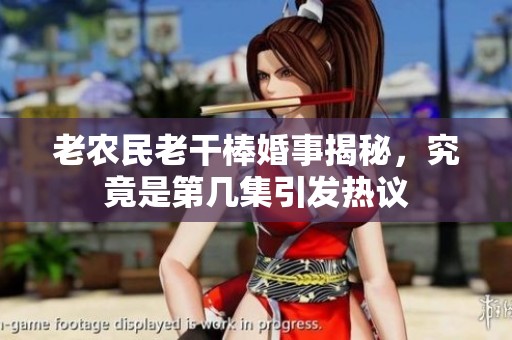 老农民老干棒婚事揭秘，究竟是第几集引发热议