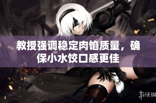 教授强调稳定肉馅质量，确保小水饺口感更佳