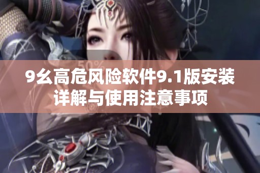 9幺高危风险软件9.1版安装详解与使用注意事项