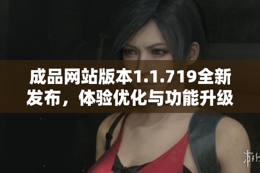 成品网站版本1.1.719全新发布，体验优化与功能升级详解
