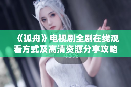 《孤舟》电视剧全剧在线观看方式及高清资源分享攻略