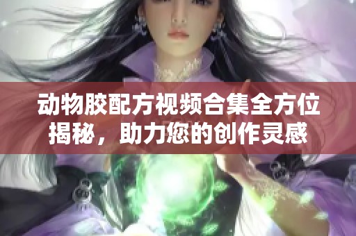 动物胶配方视频合集全方位揭秘，助力您的创作灵感