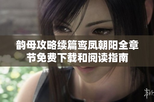 韵母攻略续篇鸾凤朝阳全章节免费下载和阅读指南