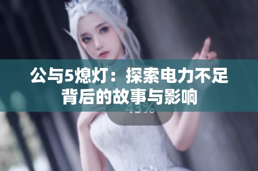 公与5熄灯：探索电力不足背后的故事与影响