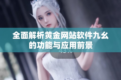 全面解析黄金网站软件九幺的功能与应用前景