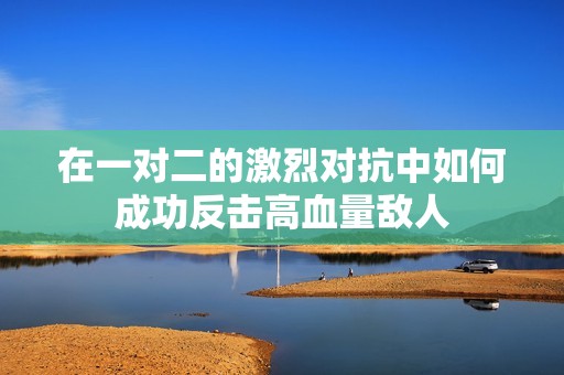 在一对二的激烈对抗中如何成功反击高血量敌人