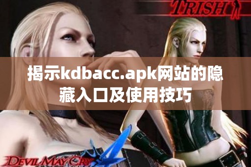 揭示kdbacc.apk网站的隐藏入口及使用技巧