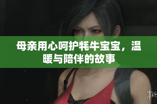 母亲用心呵护牦牛宝宝，温暖与陪伴的故事