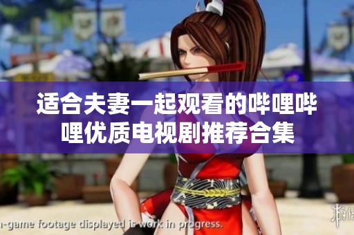 适合夫妻一起观看的哔哩哔哩优质电视剧推荐合集