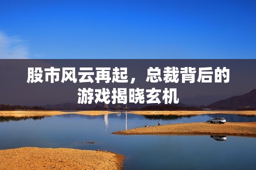 股市风云再起，总裁背后的游戏揭晓玄机