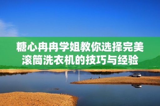 糖心冉冉学姐教你选择完美滚筒洗衣机的技巧与经验