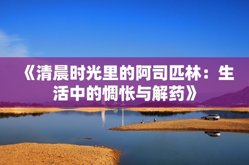 《清晨时光里的阿司匹林：生活中的惆怅与解药》