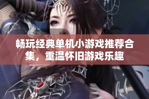 畅玩经典单机小游戏推荐合集，重温怀旧游戏乐趣