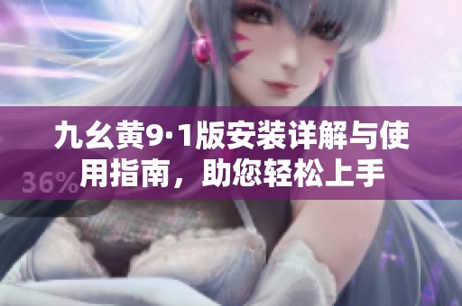 九幺黄9·1版安装详解与使用指南，助您轻松上手