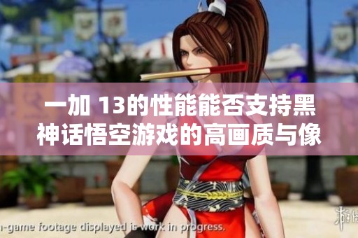 一加 13的性能能否支持黑神话悟空游戏的高画质与像素表现呢