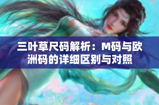 三叶草尺码解析：M码与欧洲码的详细区别与对照