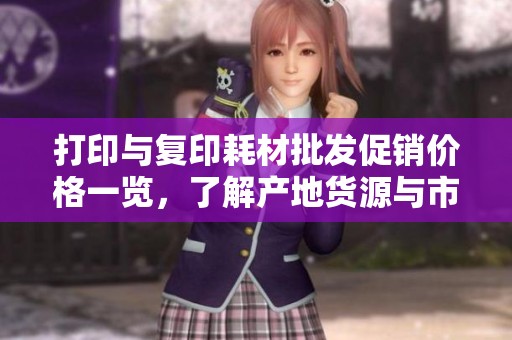 打印与复印耗材批发促销价格一览，了解产地货源与市场动态解析