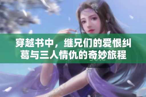 穿越书中，继兄们的爱恨纠葛与三人情仇的奇妙旅程