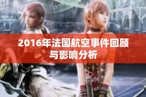2016年法国航空事件回顾与影响分析