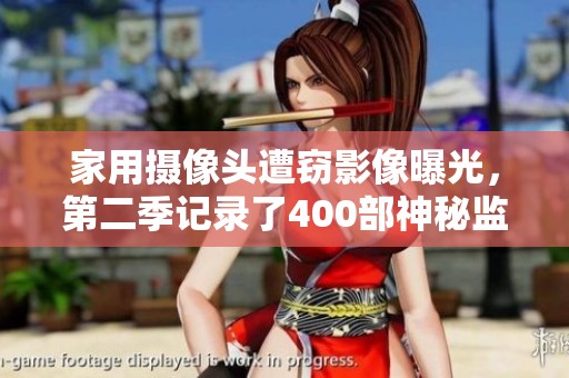 家用摄像头遭窃影像曝光，第二季记录了400部神秘监控画面揭秘