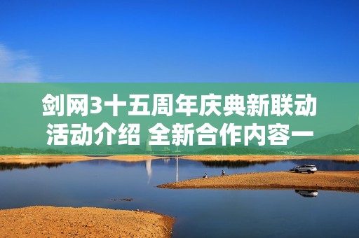 剑网3十五周年庆典新联动活动介绍 全新合作内容一览精彩不断