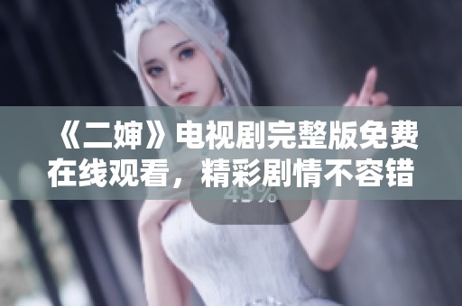 《二婶》电视剧完整版免费在线观看，精彩剧情不容错过！