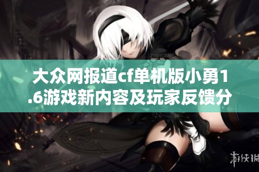 大众网报道cf单机版小勇1.6游戏新内容及玩家反馈分析引发热议