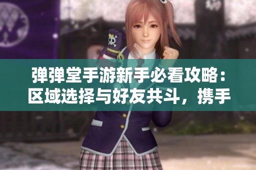 弹弹堂手游新手必看攻略：区域选择与好友共斗，携手挑战极限之路