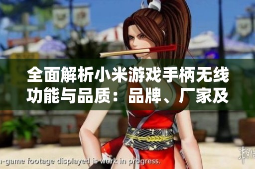 全面解析小米游戏手柄无线功能与品质：品牌、厂家及产品图片一览
