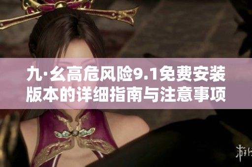 九·幺高危风险9.1免费安装版本的详细指南与注意事项