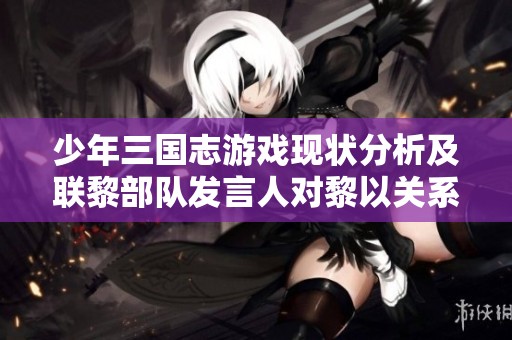 少年三国志游戏现状分析及联黎部队发言人对黎以关系的支持声明解读