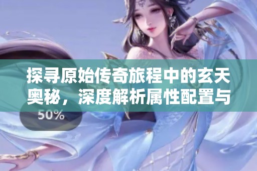 探寻原始传奇旅程中的玄天奥秘，深度解析属性配置与智慧选项策略的终极指南