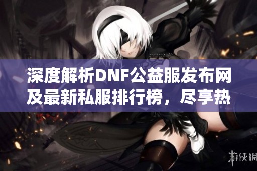 深度解析DNF公益服发布网及最新私服排行榜，尽享热门服务器带来的全新体验
