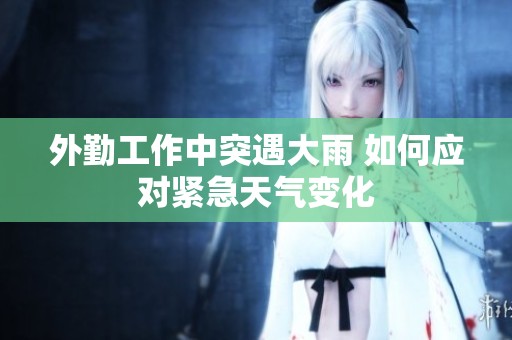 外勤工作中突遇大雨 如何应对紧急天气变化