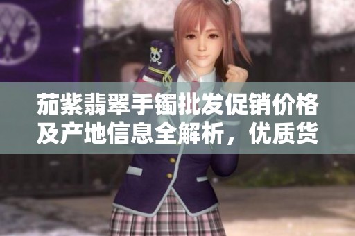 茄紫翡翠手镯批发促销价格及产地信息全解析，优质货源助您瞬间提高销量