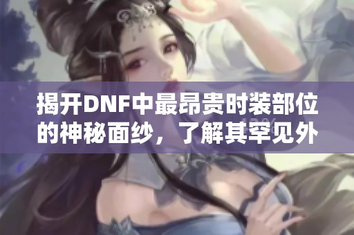 揭开DNF中最昂贵时装部位的神秘面纱，了解其罕见外观与天价价值背后的故事