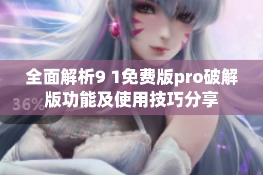 全面解析9 1免费版pro破解版功能及使用技巧分享