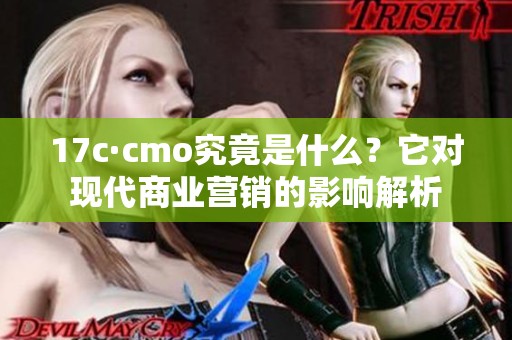 17c·cmo究竟是什么？它对现代商业营销的影响解析